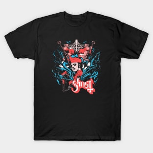Ghost Retro Red T-Shirt